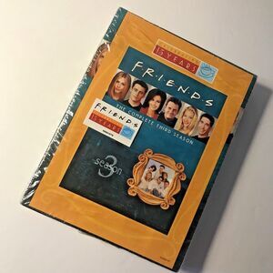 F.r.i.e.n.d.s 3rd TV Season DVD 15 yrs Celebration Stiller Selleck Crystal New